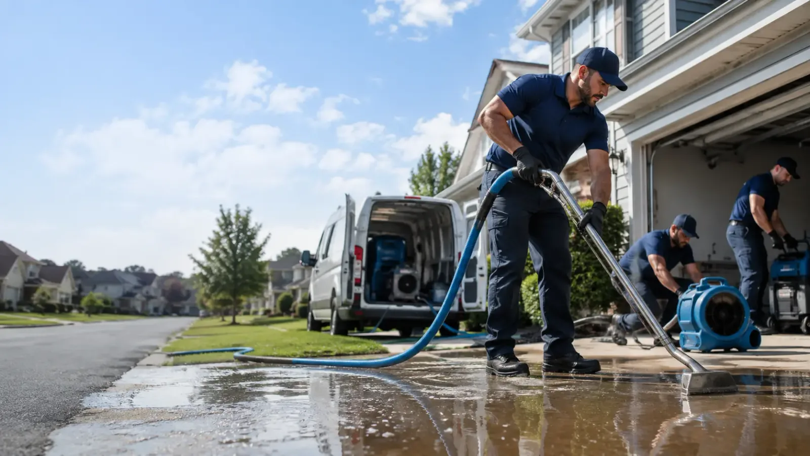 Flood Damage Restoration in River Pines, CA